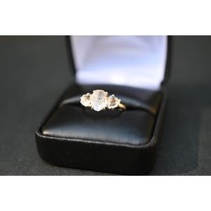 Engagement rings, raw diamond ring, raw stone ring, alternative engageme…